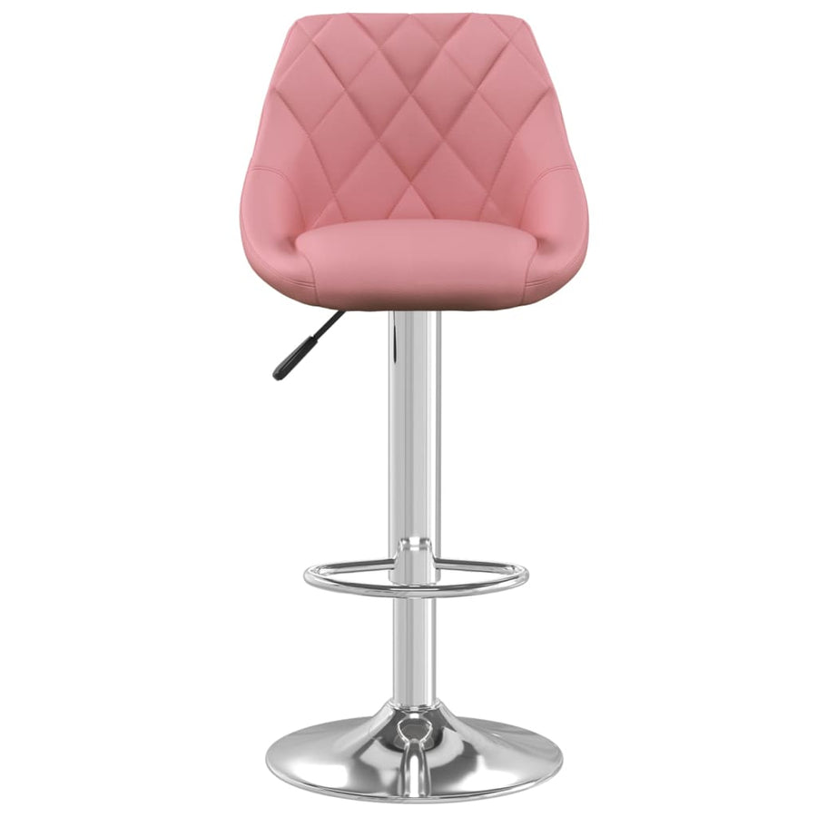 Barkrukken Fluweel 2 Roze