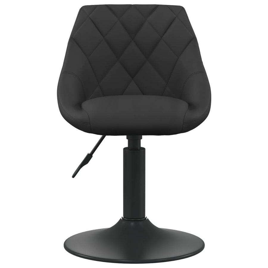 Barkruk Fluweel Zwart