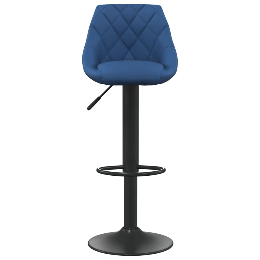 Barkrukken Fluweel 2 Blauw