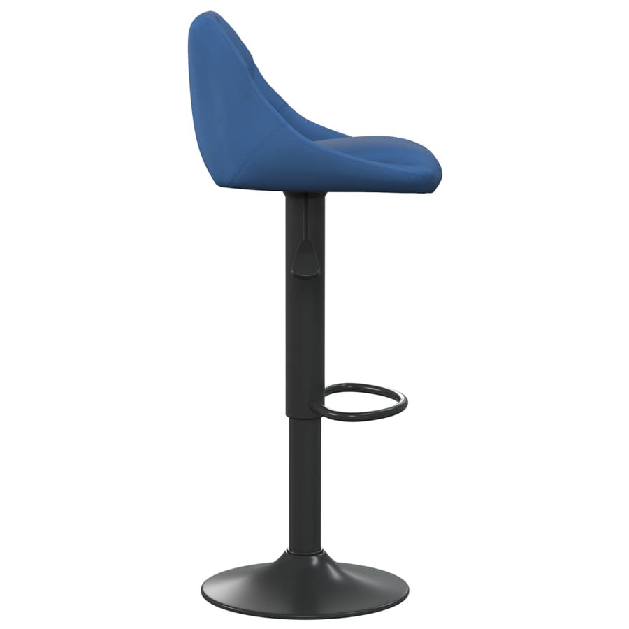 Barkrukken Fluweel 2 Blauw