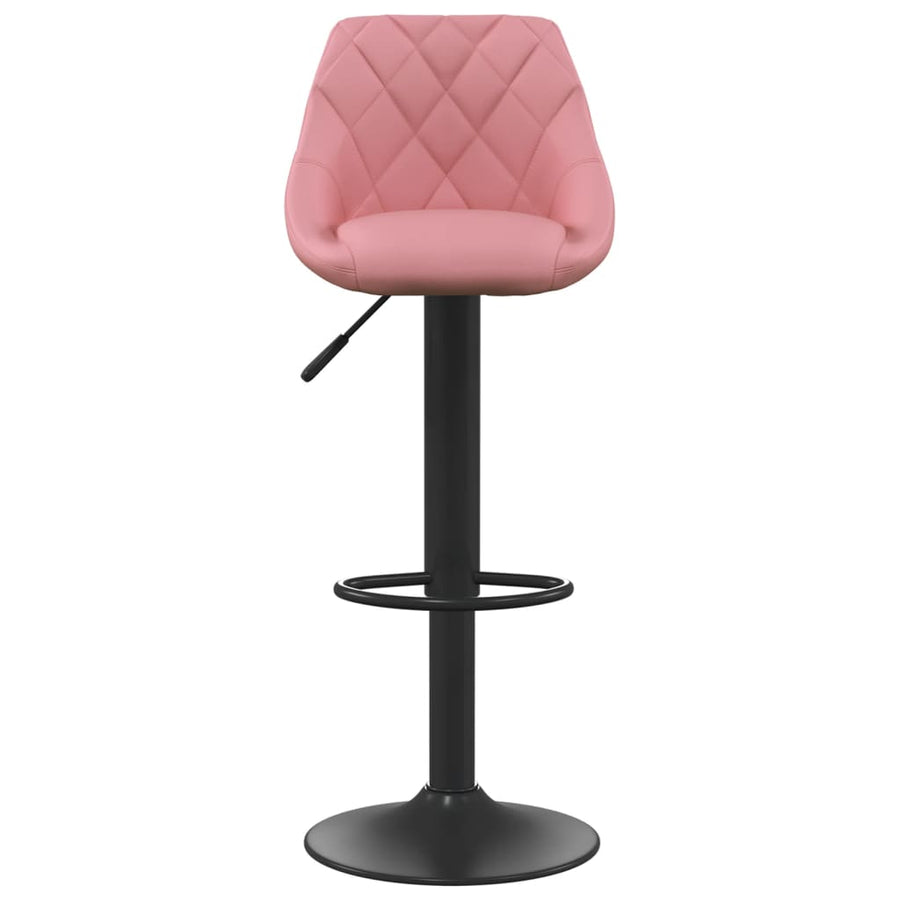 Barkrukken Fluweel 2 Roze