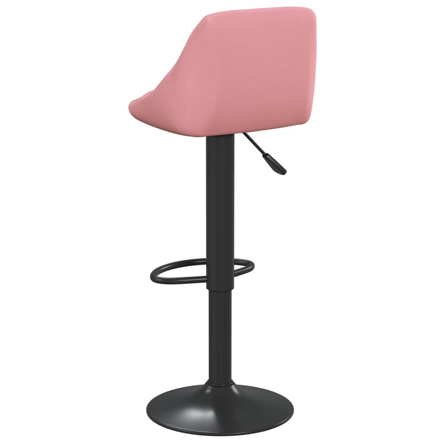 Barkrukken Fluweel 2 Roze