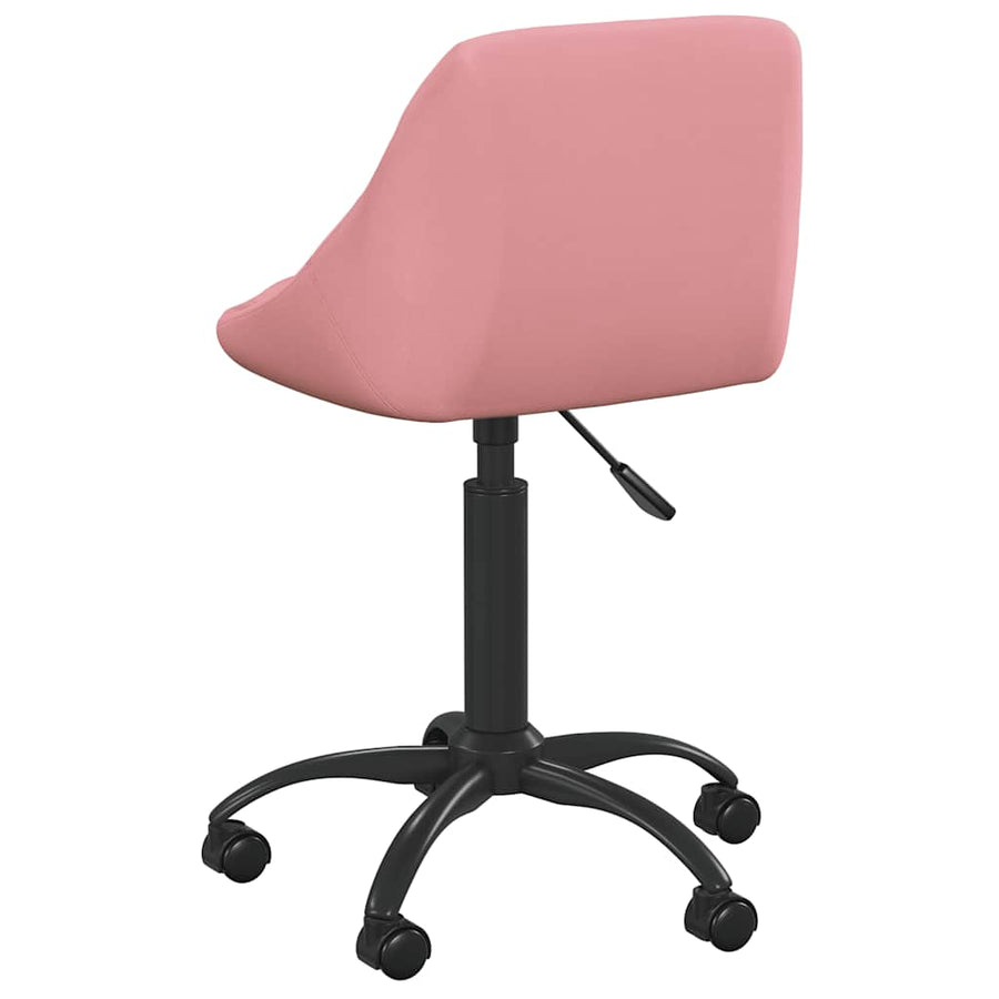 Eetkamerstoel Fluweel Roze