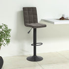 Bar stool velvet dark grey