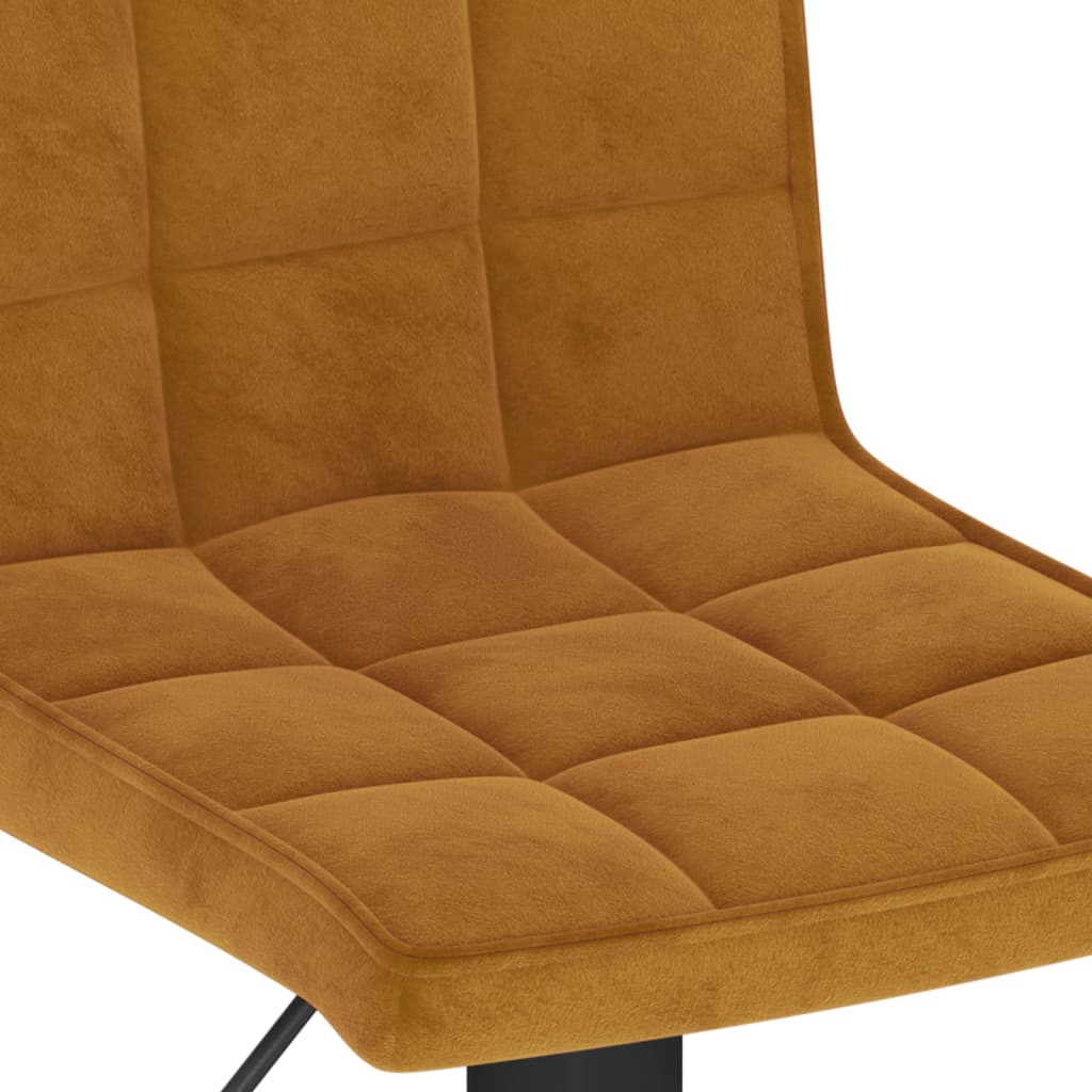 Barkrukken 2 St Fluweel Bruin