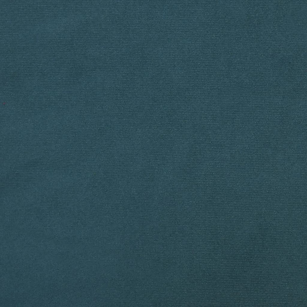 Barkrukken Fluweel 2 Blauw