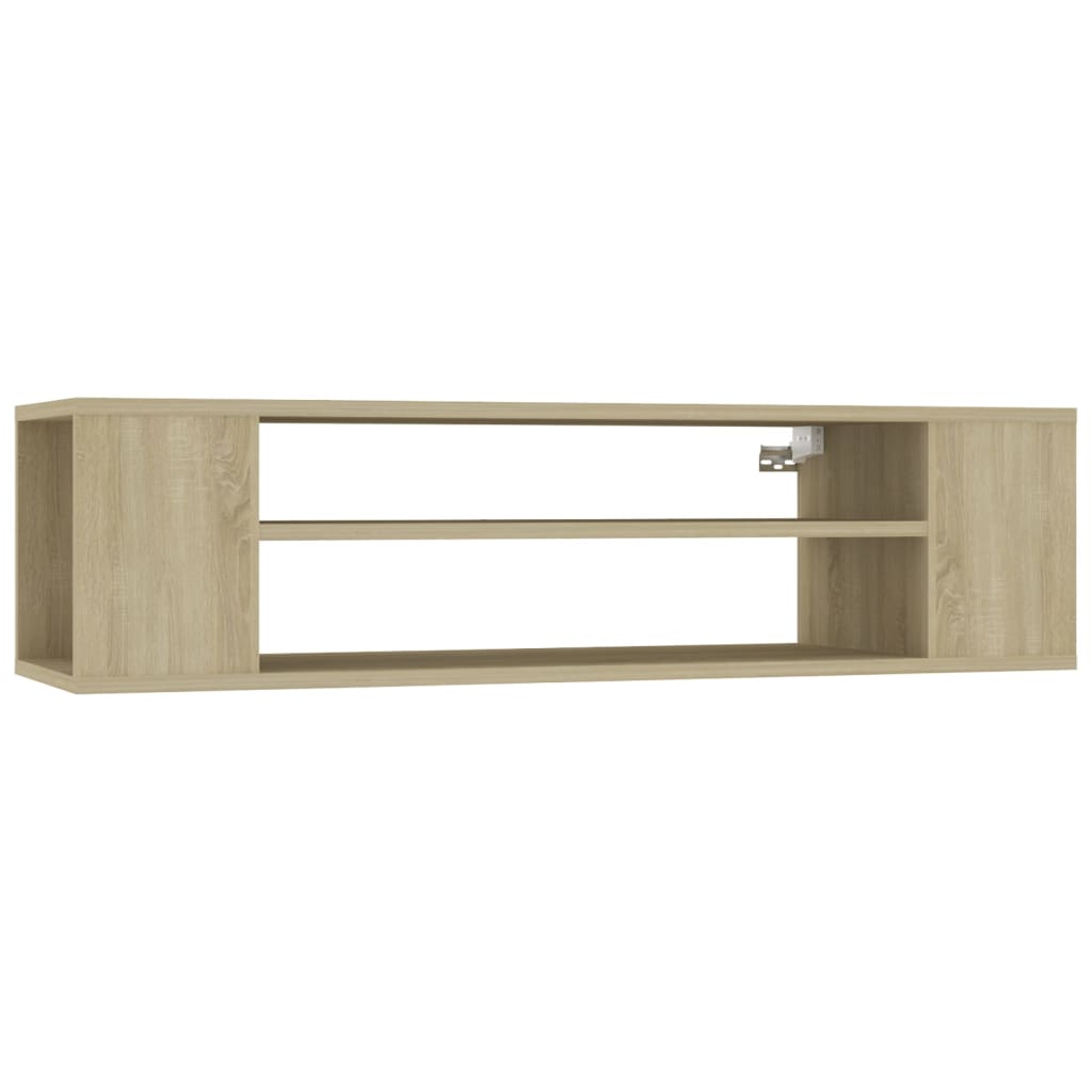 Tv-Hangmeubel 00X30X26,5 Cm Spaanplaat Kleurig Sonoma eiken