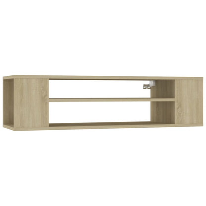 Tv-Hangmeubel 00X30X26,5 Cm Spaanplaat Kleurig Sonoma eiken