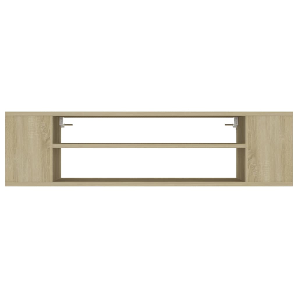Tv-Hangmeubel 00X30X26,5 Cm Spaanplaat Kleurig Sonoma eiken