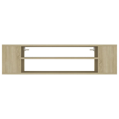 Tv-Hangmeubel 00X30X26,5 Cm Spaanplaat Kleurig Sonoma eiken