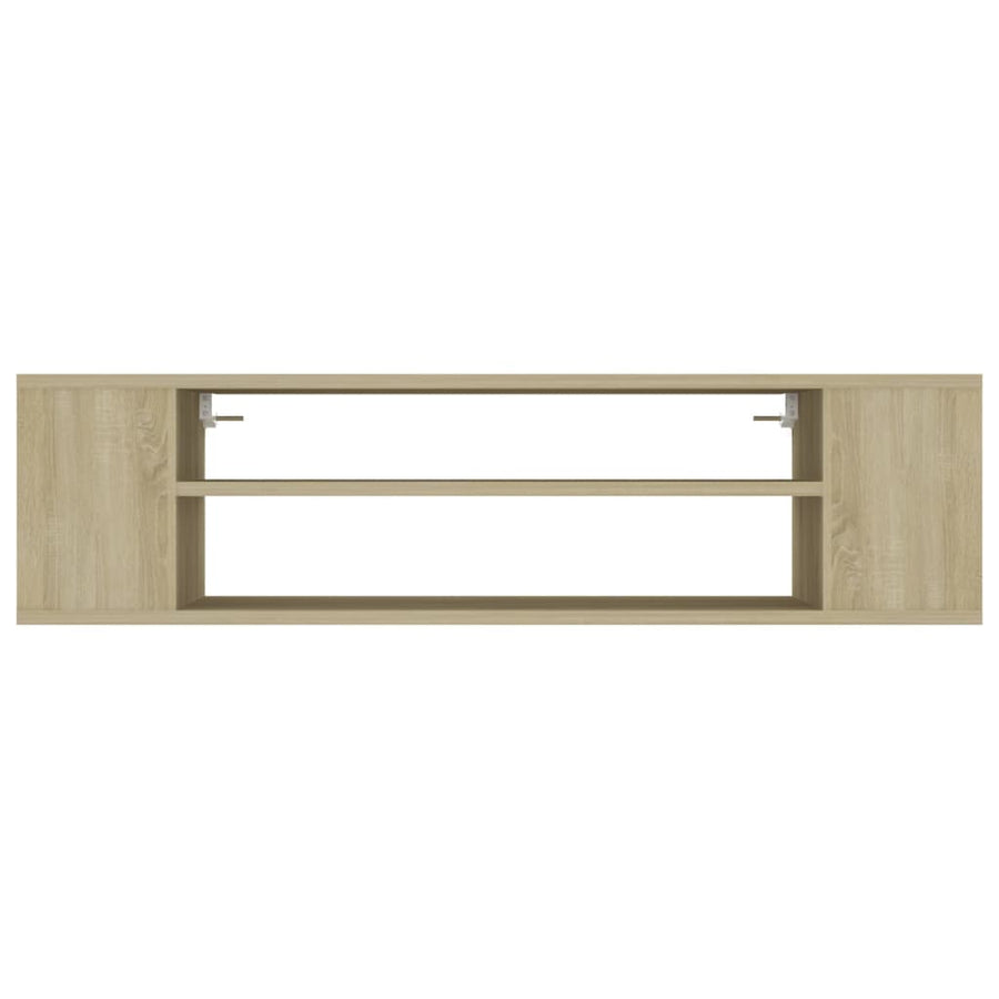 Tv-Hangmeubel 00X30X26,5 Cm Spaanplaat Kleurig Sonoma eiken