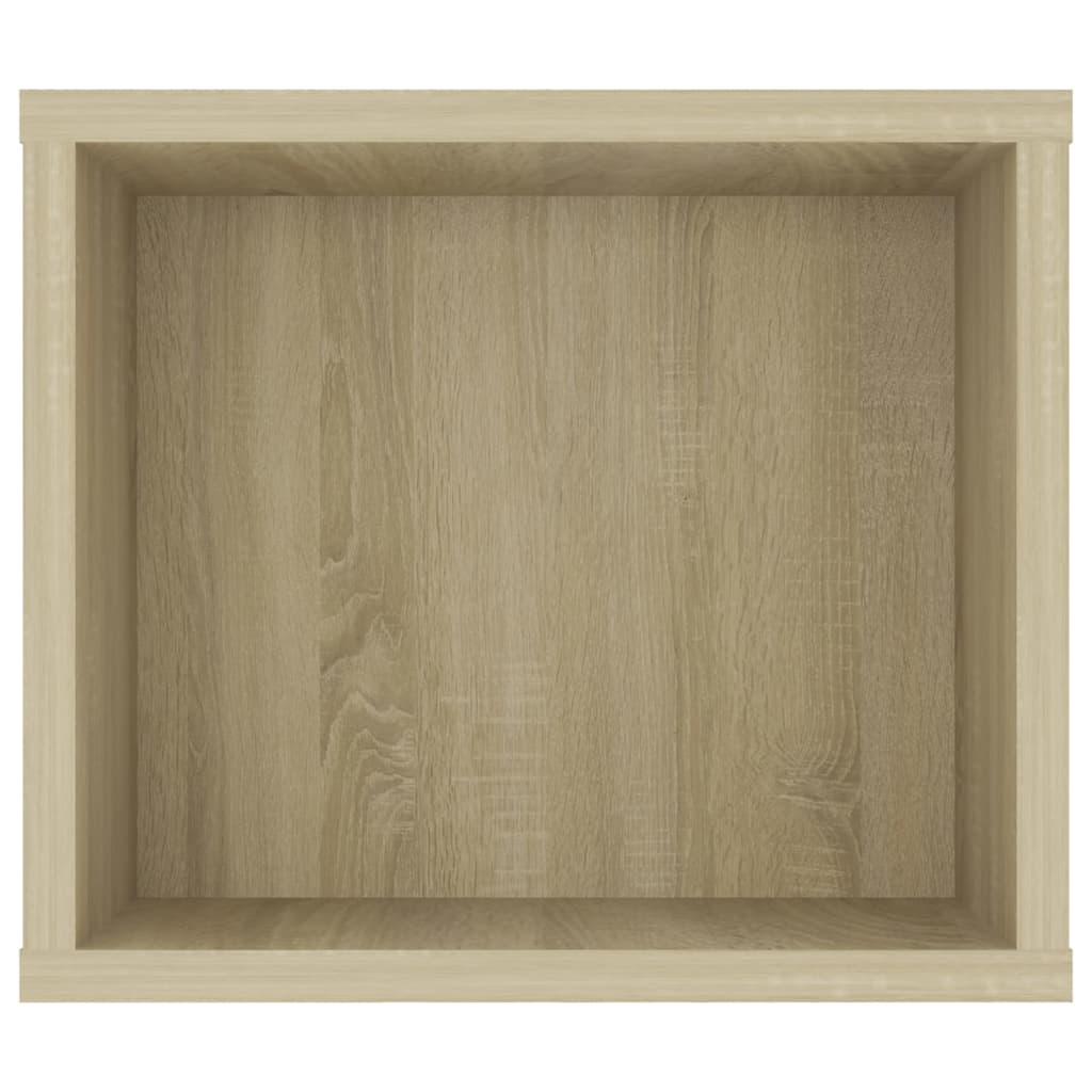 Tv-Hangmeubel 00X30X26,5 Cm Spaanplaat Kleurig Sonoma eiken