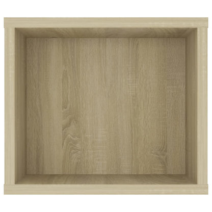 Tv-Hangmeubel 00X30X26,5 Cm Spaanplaat Kleurig Sonoma eiken
