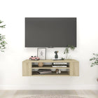 Tv-hangmeubel 100x30x26,5 cm spaanplaat sonoma eiken