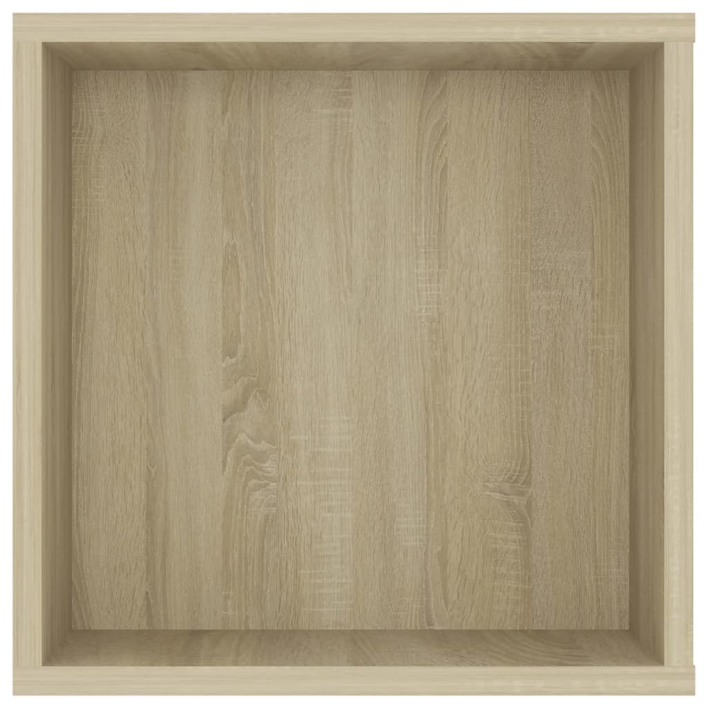 Tv-wandmeubel 102x35x35 cm bewerkt hout sonoma eikenkleurig
