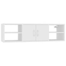 Wandschap 02X30X29 Cm Spaanplaat Wit