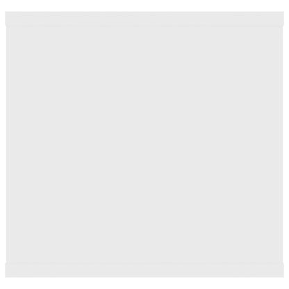 Wandschap 02X30X29 Cm Spaanplaat Wit