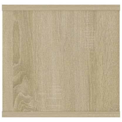 Wandschap 02X30X29 Cm Spaanplaat Kleurig Sonoma eiken