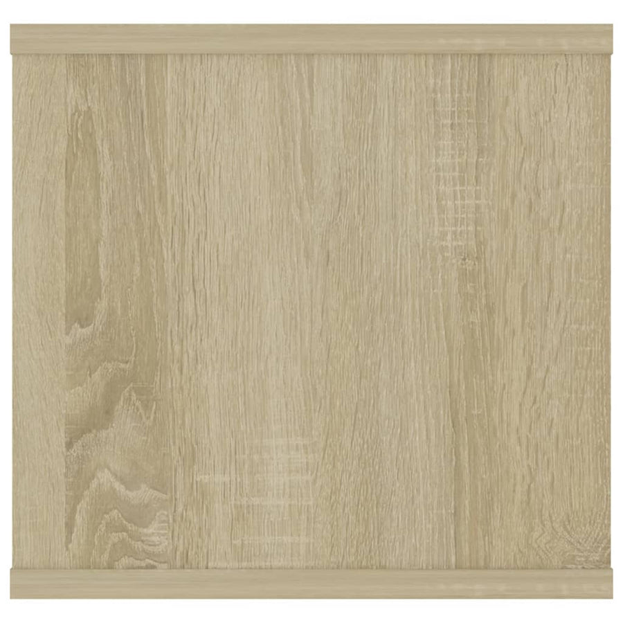 Wandschap 02X30X29 Cm Spaanplaat Kleurig Sonoma eiken