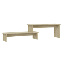 Tv-meubel 180x30x43 cm bewerkt hout sonoma eikenkleurig