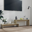 Tv-meubel 180x30x43 cm bewerkt hout sonoma eiken