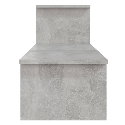 Tv-meubel 180x30x43 cm bewerkt hout betongrijs
