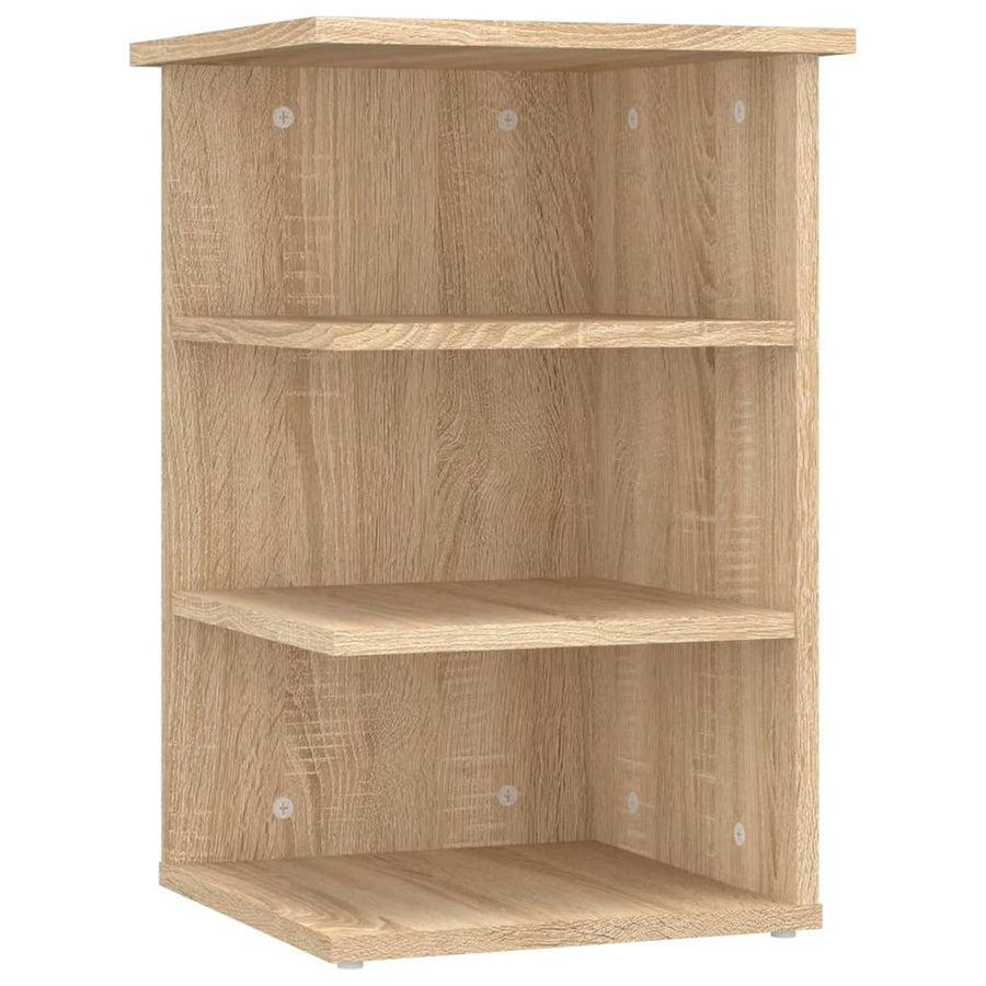 Bijzetkast 35X35X55 Cm Spaanplaat Kleurig Sonoma eiken