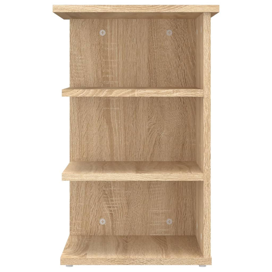 Bijzetkast 35X35X55 Cm Spaanplaat Kleurig Sonoma eiken