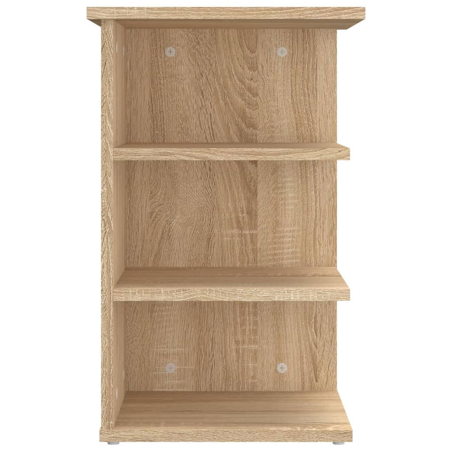 Bijzetkast 35X35X55 Cm Spaanplaat Kleurig Sonoma eiken
