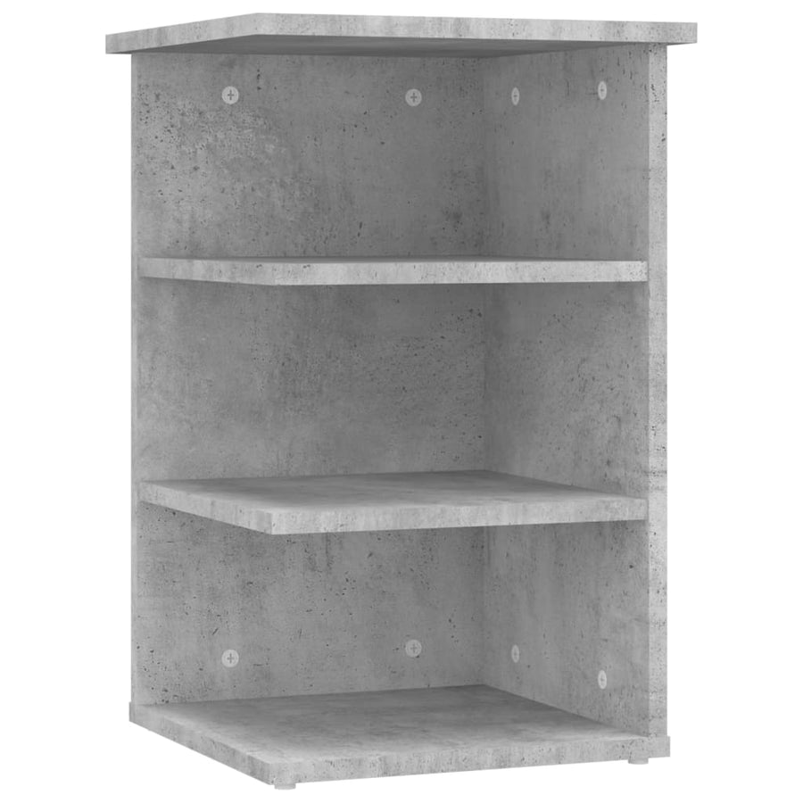 Bijzetkast 35X35X55 Cm Spaanplaat Betongrijs