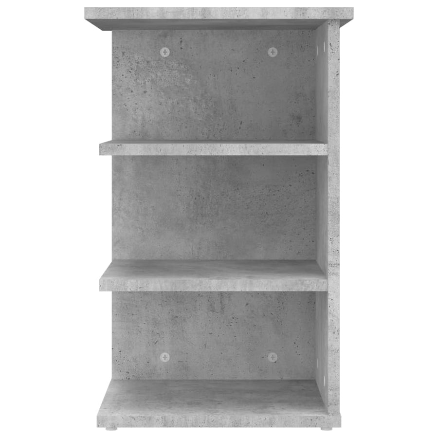 Bijzetkast 35X35X55 Cm Spaanplaat Betongrijs