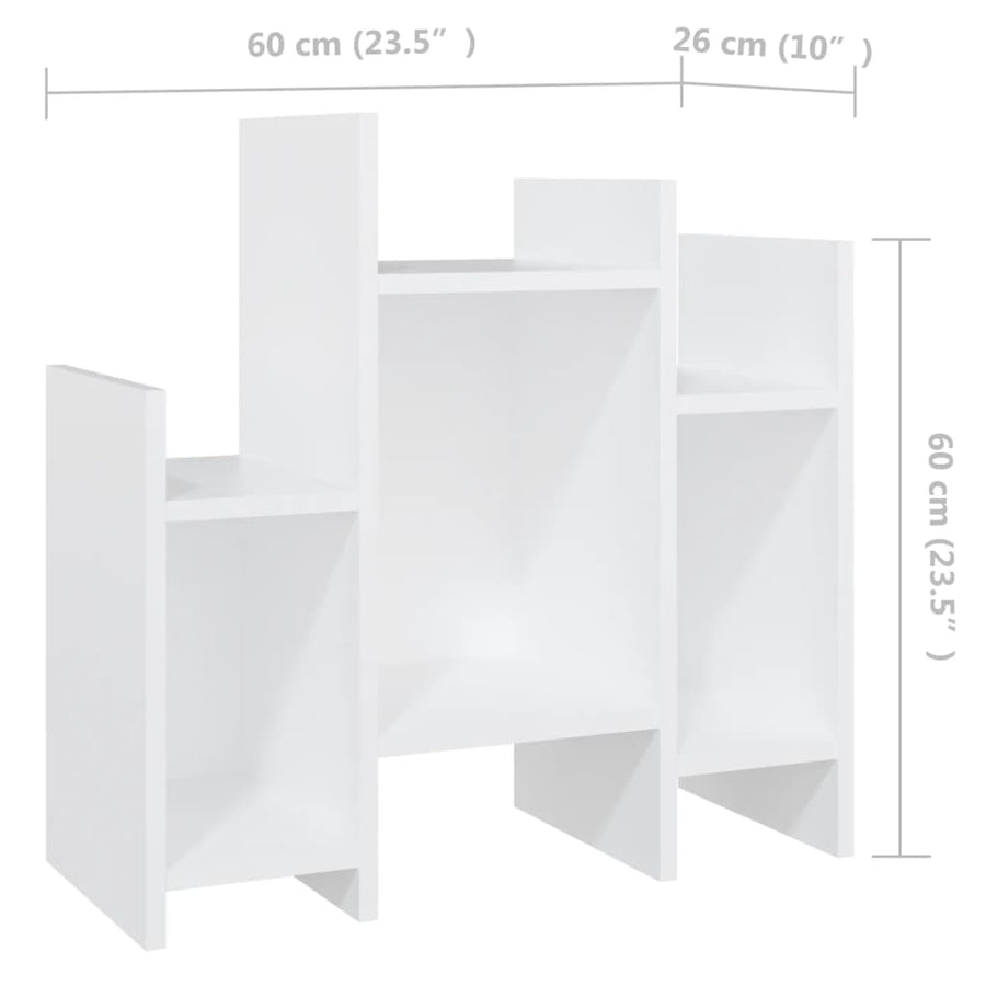 Bijzetkast 60X26X60 Cm Spaanplaat Wit