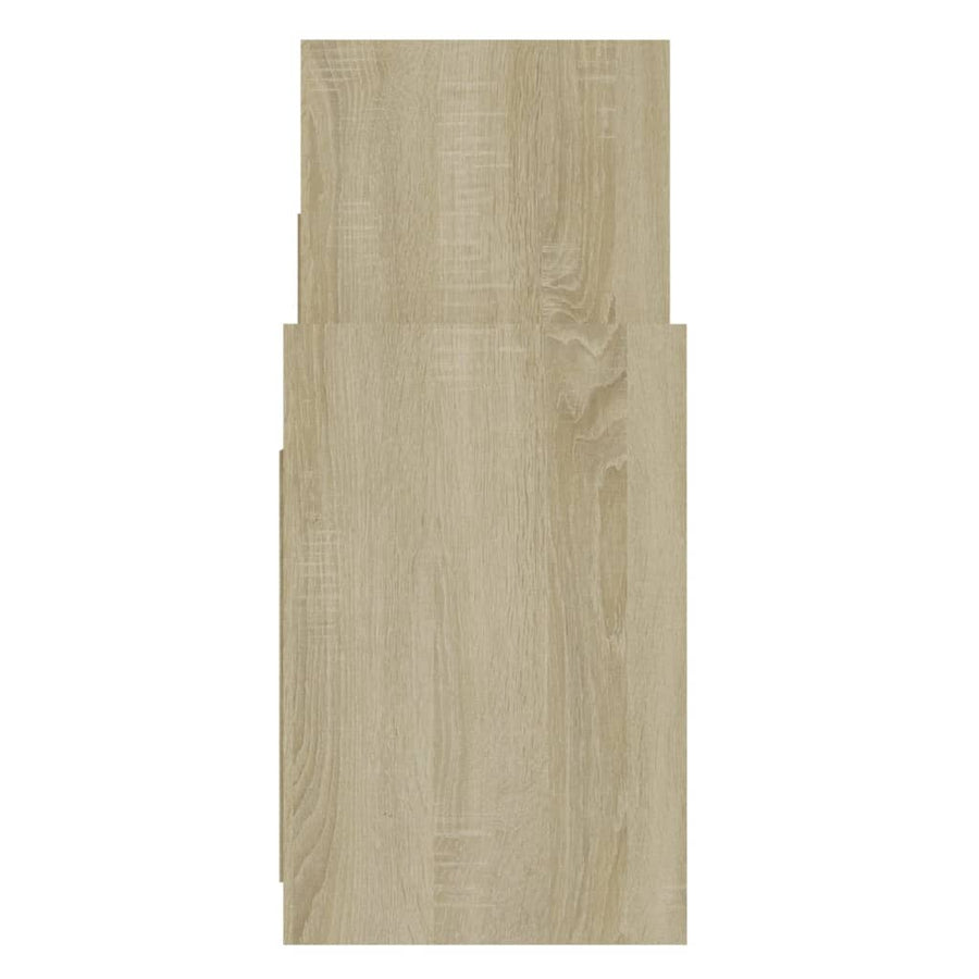 Bijzetkast 60X26X60 Cm Spaanplaat Kleurig Sonoma eiken