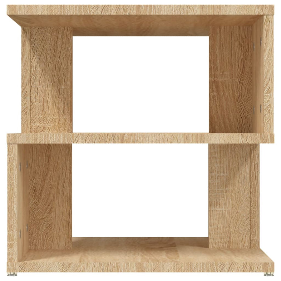 Bijzettafel 40X40X40 Cm Spaanplaat Kleurig Sonoma eiken