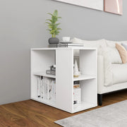 Sideboard 60x30x50 cm carved wood white