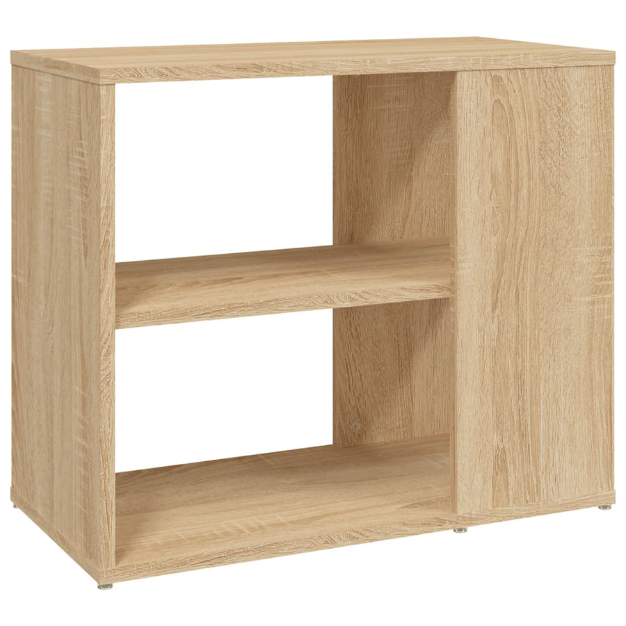 Bijzetkast 60X30X50 Cm Spaanplaat Kleurig Sonoma eiken