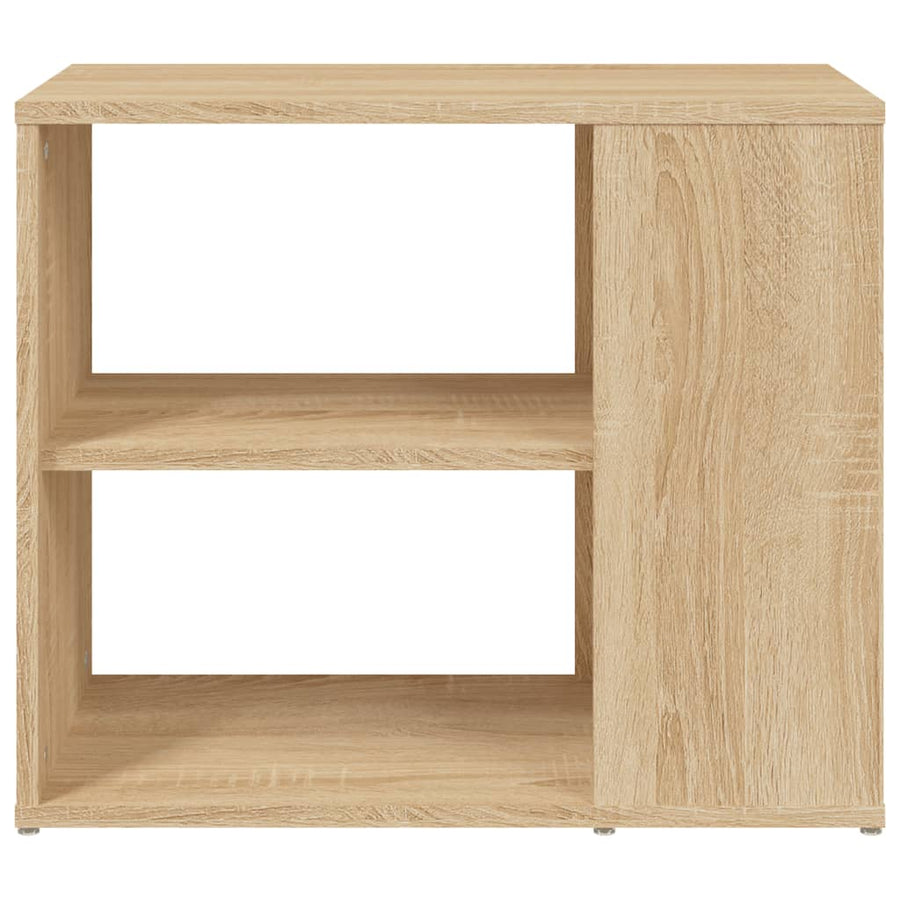 Bijzetkast 60X30X50 Cm Spaanplaat Kleurig Sonoma eiken