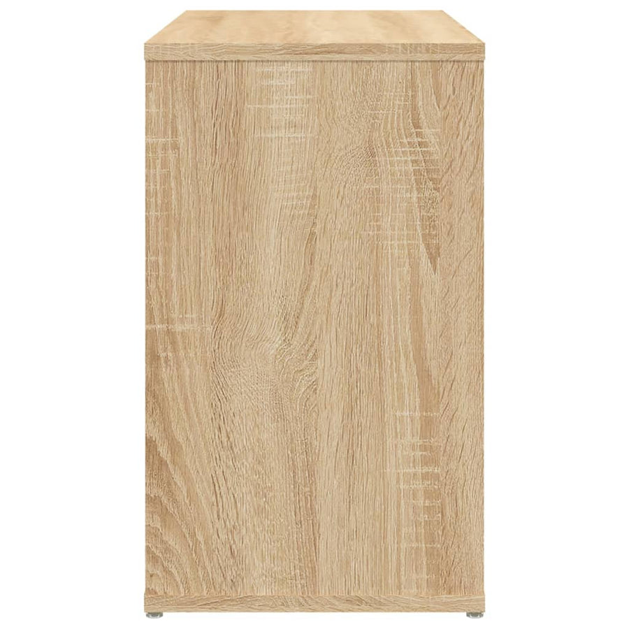 Bijzetkast 60X30X50 Cm Spaanplaat Kleurig Sonoma eiken
