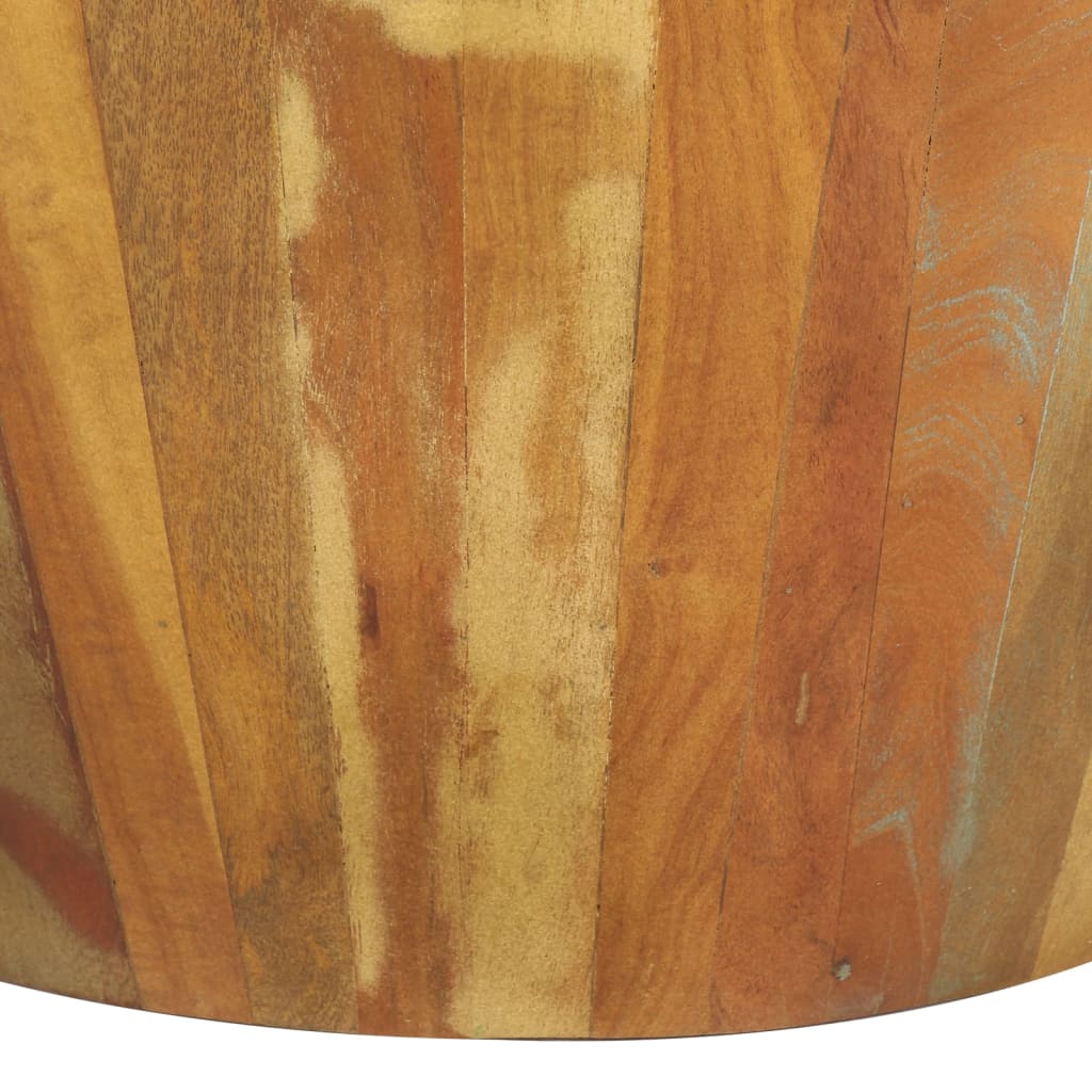 Salontafel Ø65X3 Cm Ø 65 x 31 cm massief gerecycled hout