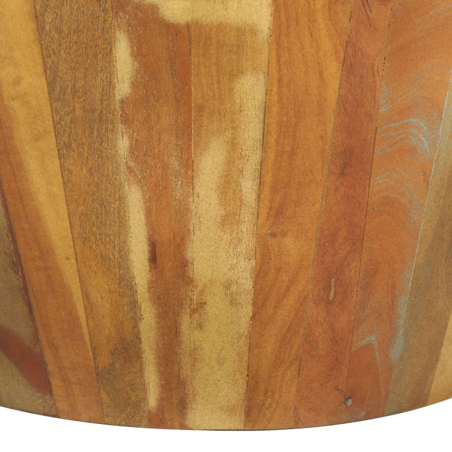 Salontafel Ø65X3 Cm Ø 65 x 31 cm massief gerecycled hout