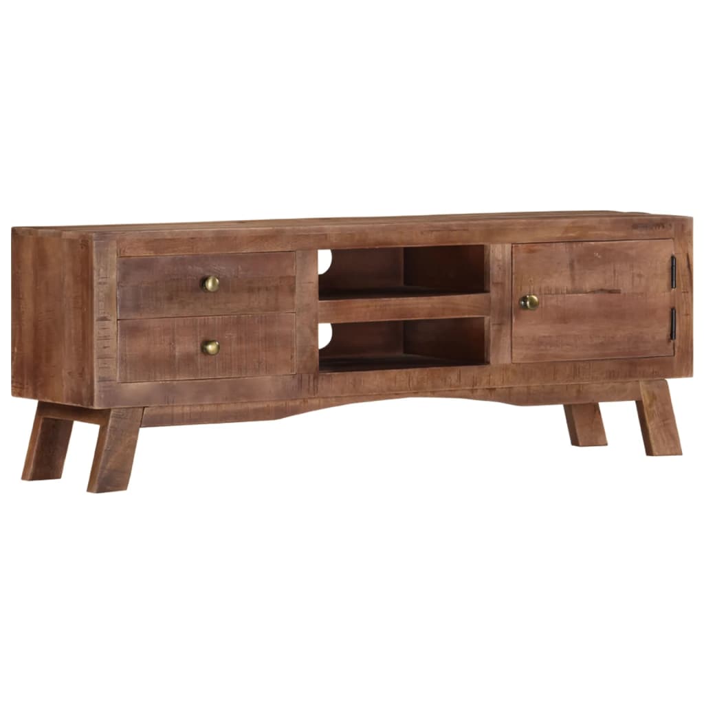 Tv-Meubel 110X30X40 Cm Ruw Mangohout