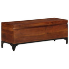 Storage Chest 110x35x41 cm Solid Acacia Wood