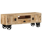 Tv-meubel 110x30x37 cm mangohout