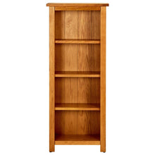 Boekenkast Met 4 Schappen Massief Eikenhout 45 x 22 x 110 cm