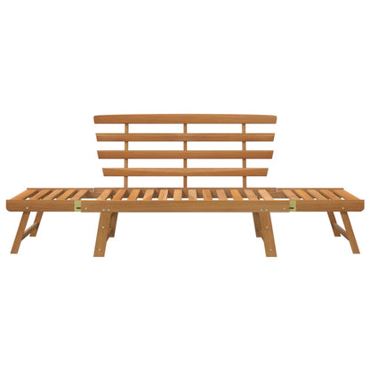 Tuinbank 2-In- 90 Cm Massief Acaciahout Bruin