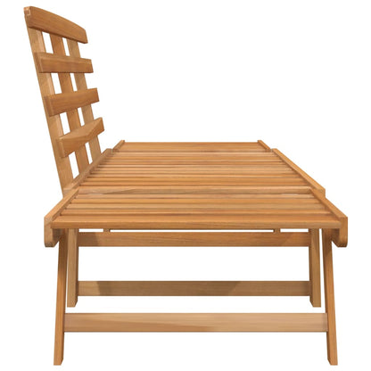 Tuinbank 2-In- 90 Cm Massief Acaciahout Bruin