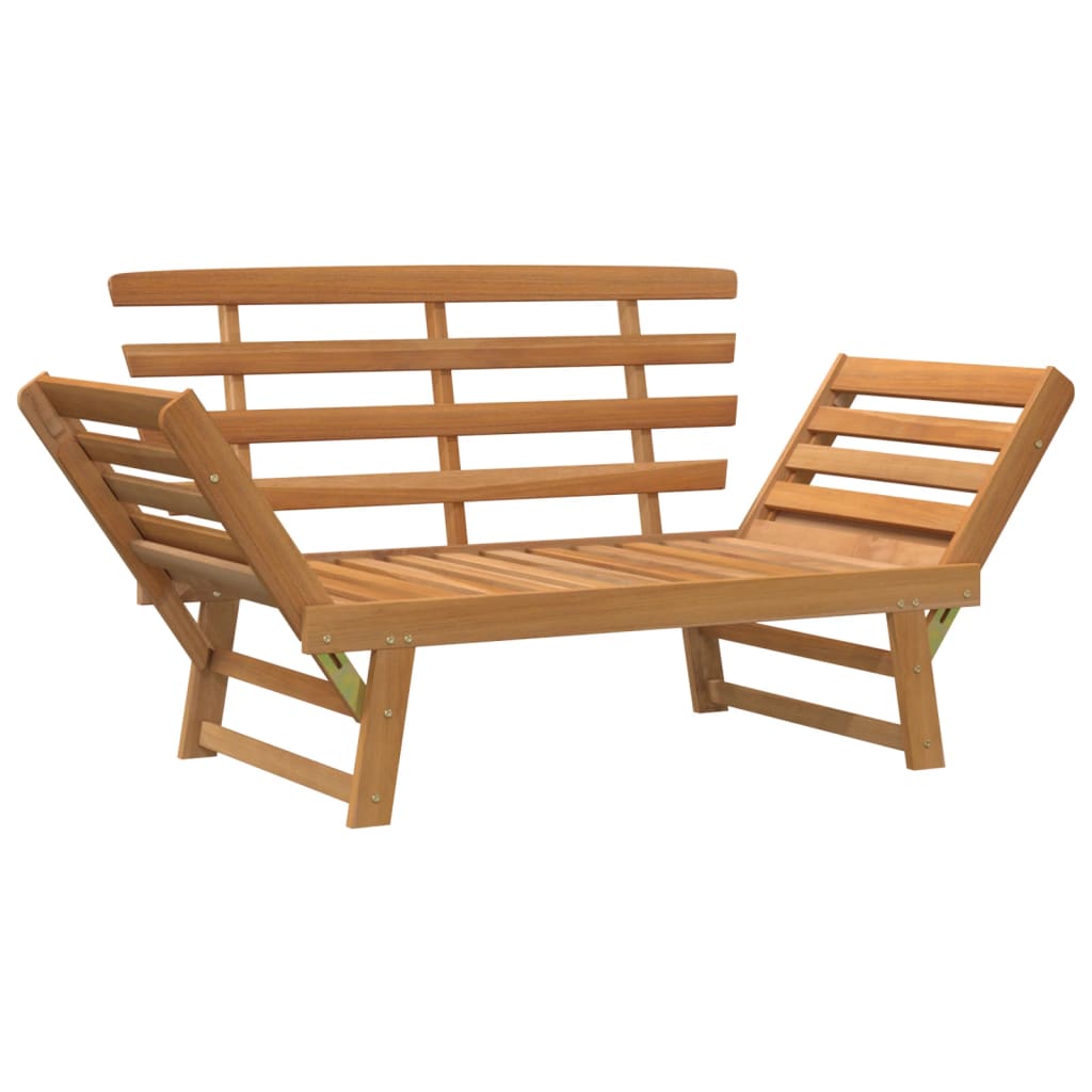 Tuinbank 2-In- 90 Cm Massief Acaciahout Bruin