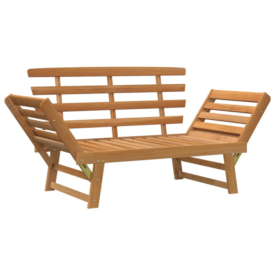 Tuinbank 2-In- 90 Cm Massief Acaciahout Bruin