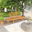 2-in-1 Garden Bench 190 cm Solid Acacia Wood