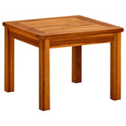 Garden table 45x45x36 cm solid acacia wood